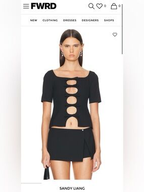 Sandy Liang Sorel Top